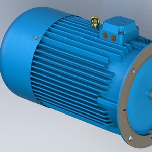 Flange Type Electric Motor